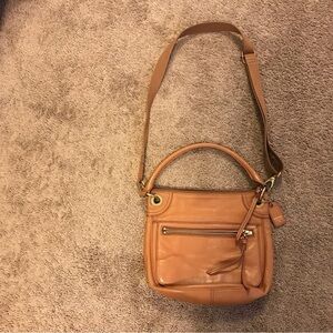 Fossil Leather Crossbody Bag